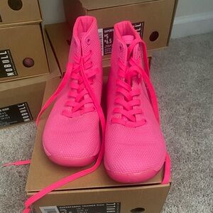 Nobull neon pink superfabric HT